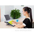 Portable LZ-204 Laptop Cooling Stand With Double Baffle